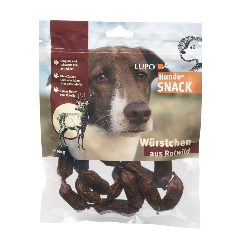 Hundewürstchen Rotwild 100g