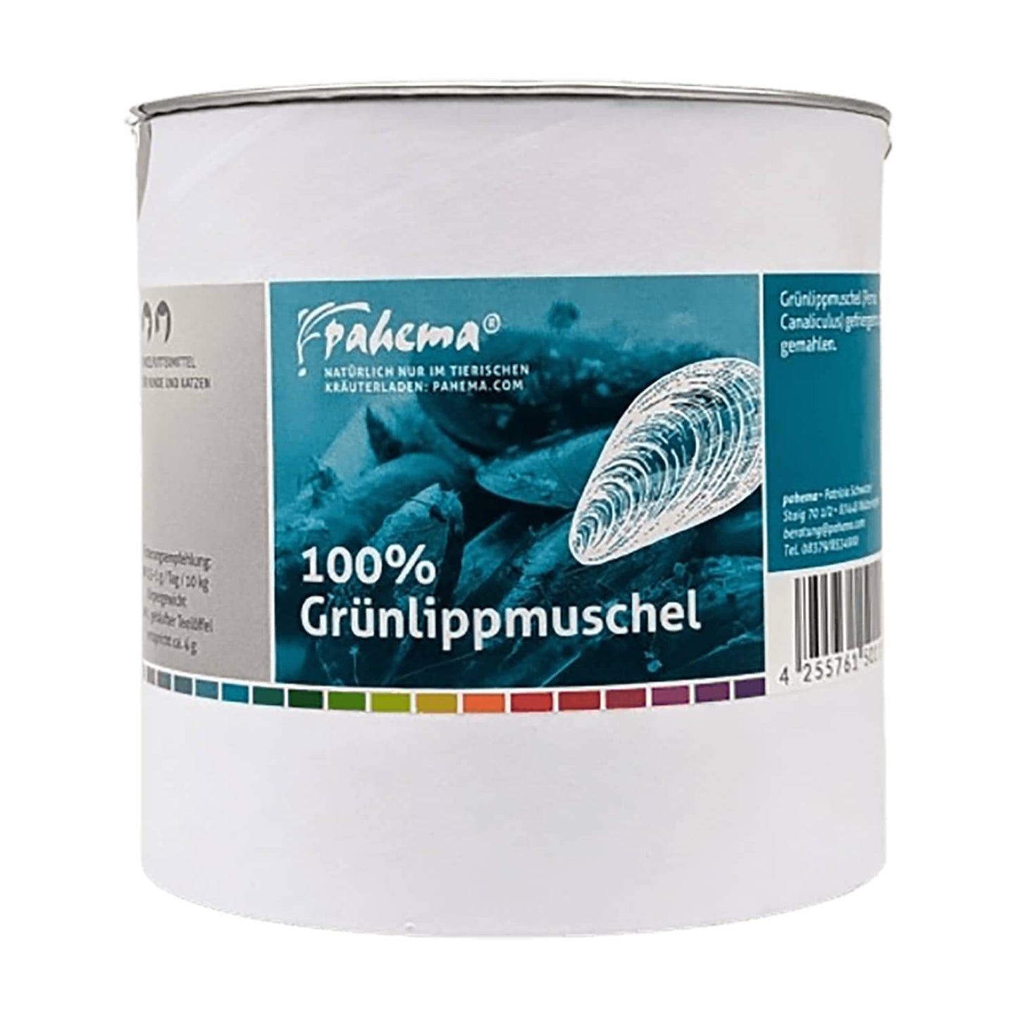 Pahema Grünlippmuschelpulver 125g