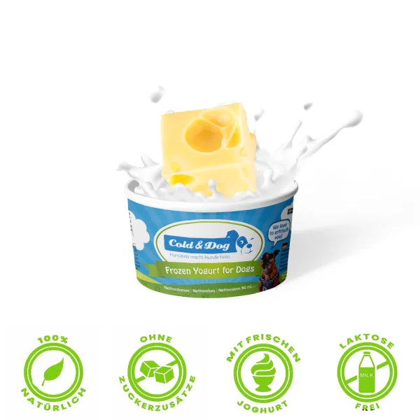 Hunde-Eis Käse/Birne 90ml
