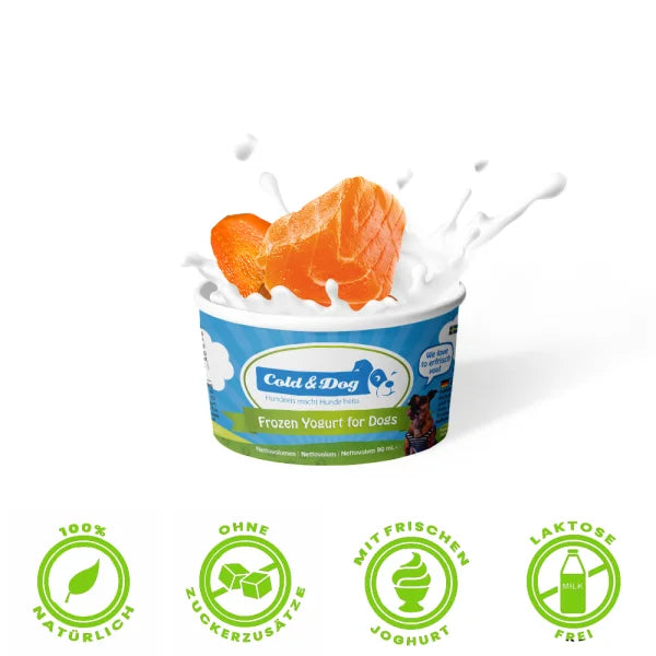 Hunde-Eis Wildlachs 90ml