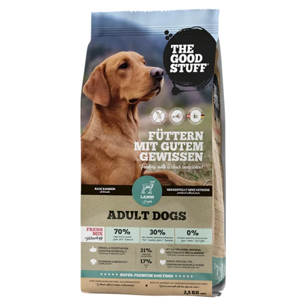 The Good Stuff Trockenfutter Lamm 2500g
