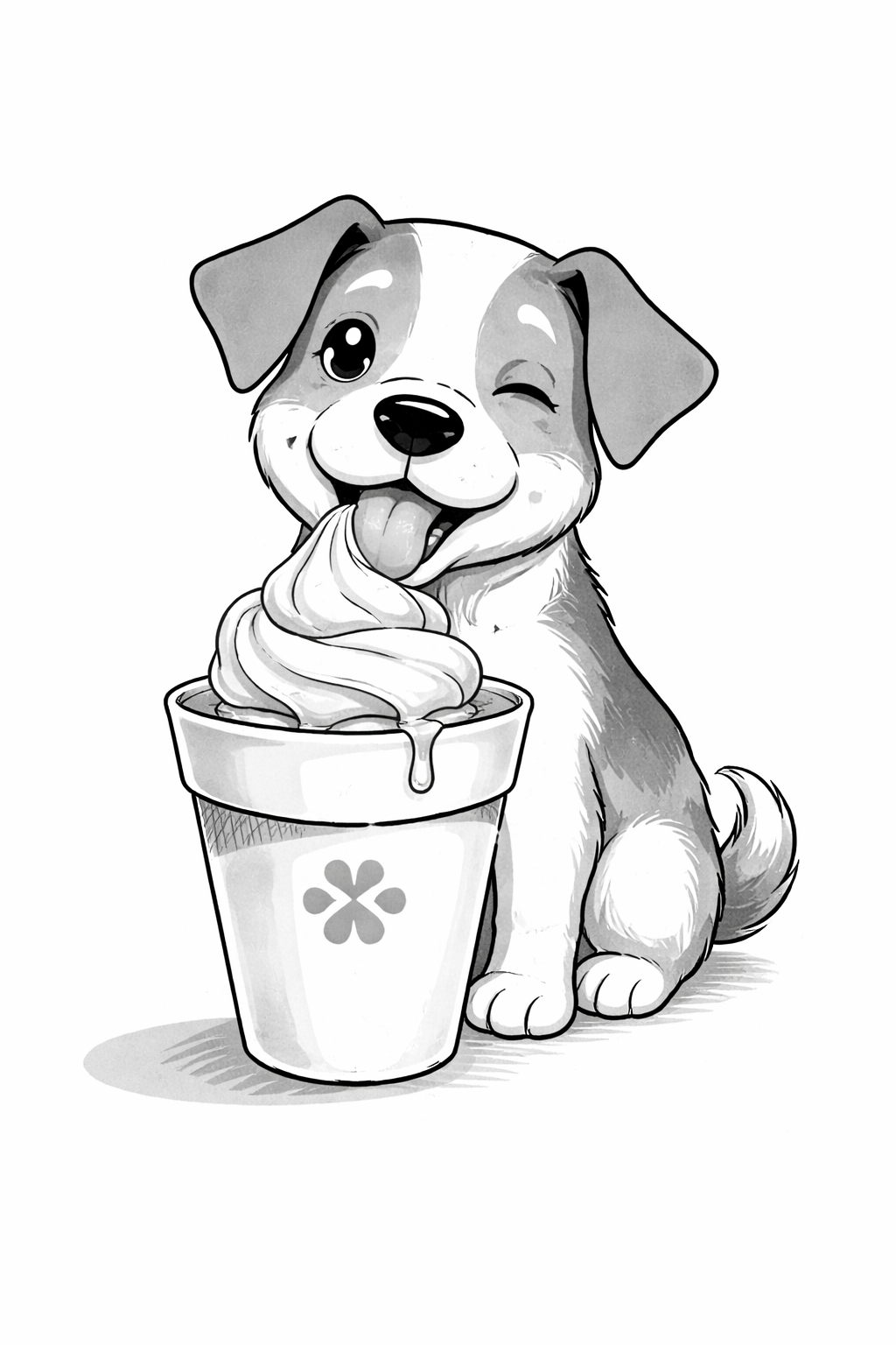 Hunde-Eis