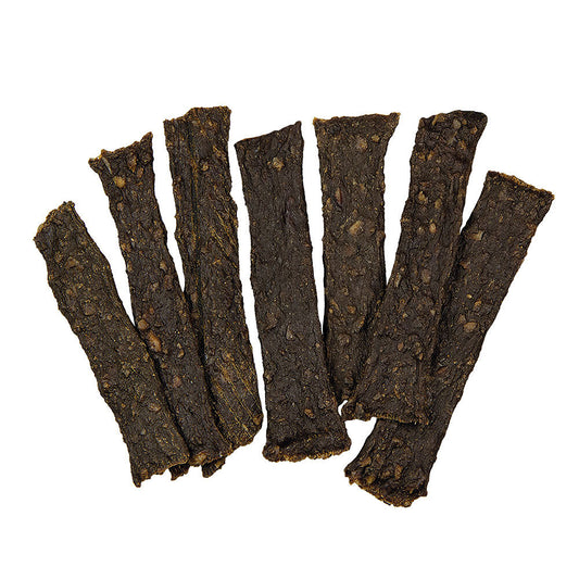 Fleischstreifen Hirsch pur 100g