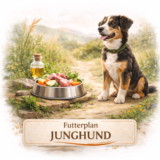 Futterplan Junghund