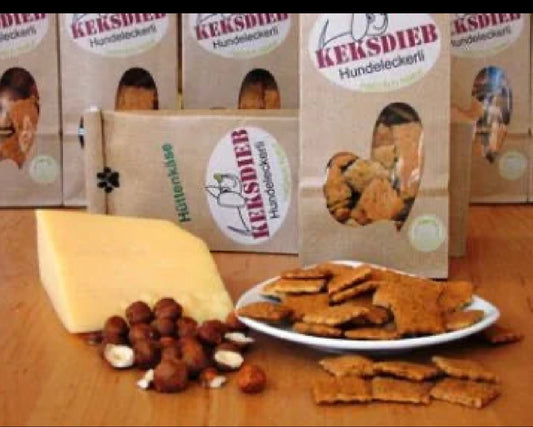 Keksdieb Hüttenkäse Parmesan Ecken 100g