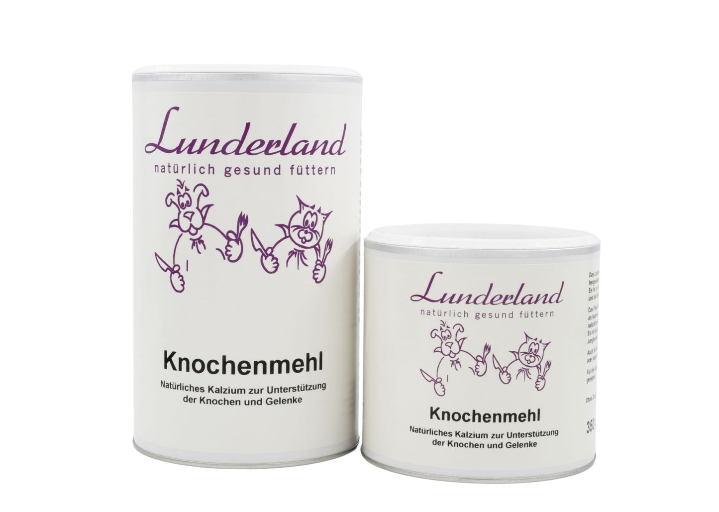 Lunderland Fleischknochenmehl Rind 350g