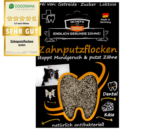 QCHEFS Zahnputzflocken 100g