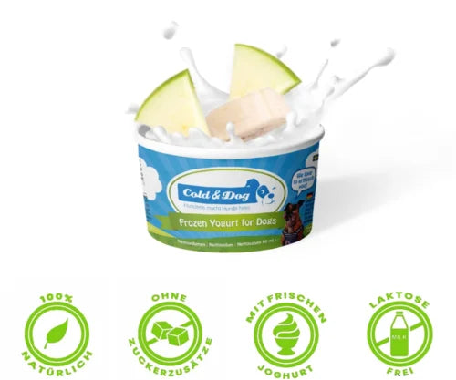 Hunde-Eis Apfel-Banane 90ml