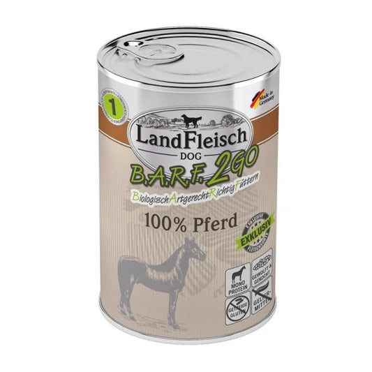 LandFleisch B.A.R.F.2GO Pferd 400g