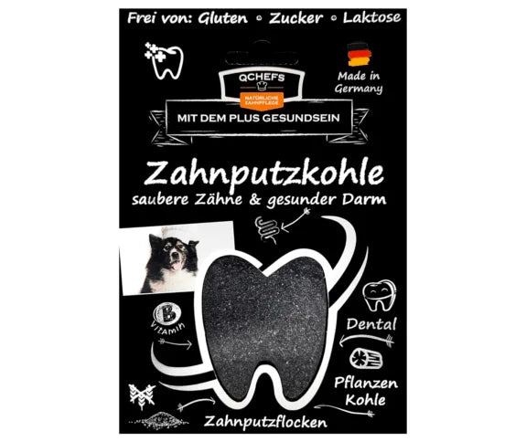 QCHEFS Zahnputzkohle 70g