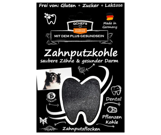QCHEFS Zahnputzkohle 70g