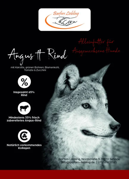 Superfood Trockenbarf Angus-Rind 12kg