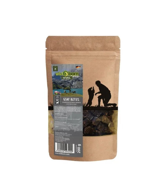Wildborn Natural Ziege Snack 200g